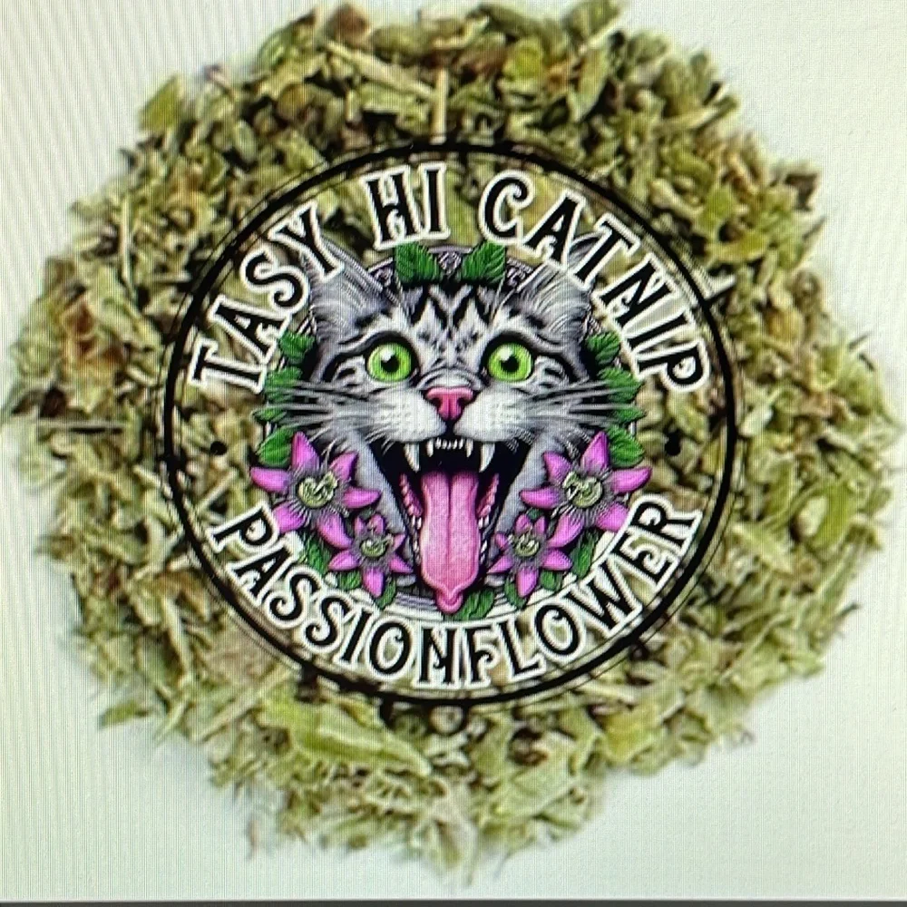 - World's Strongest “CAT NIP” TASTY HI CATNIP +PASSIONFLOWER Toped on Nuggets